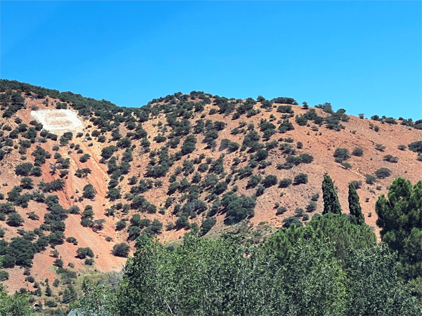 mountain in Bisbee