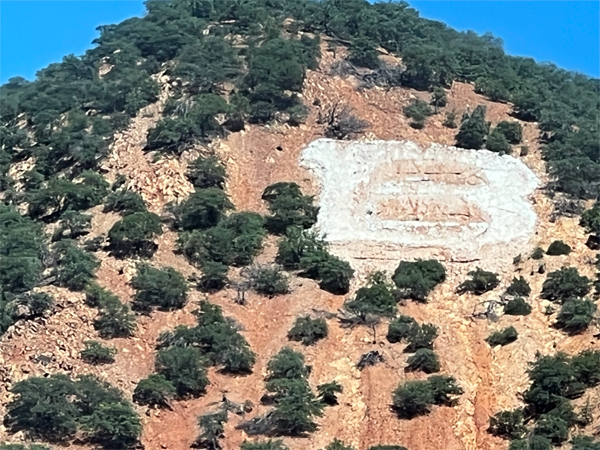 mountain in Bisbee