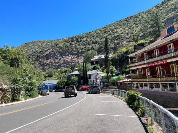 mountain in Bisbee