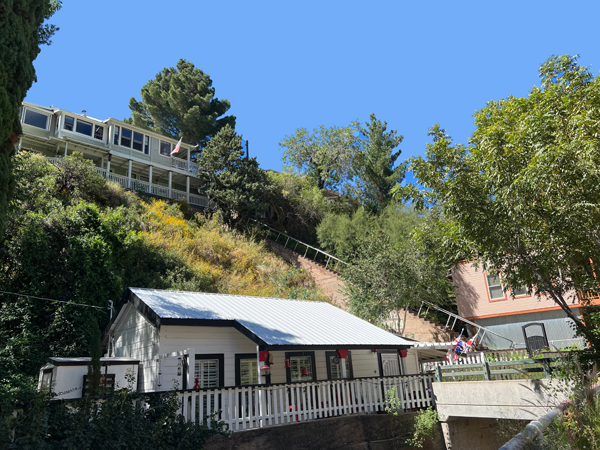 house with lots of stairs