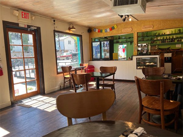 The inside of Bodhi Tree Smoothie Joint