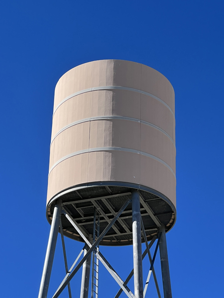 The Bisbee water tank