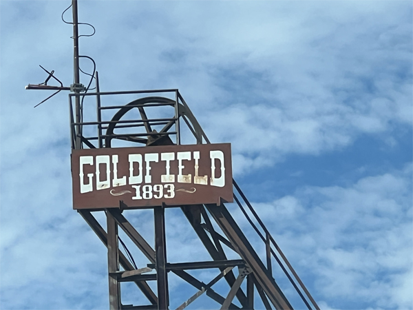 Goldfield 1893 sign