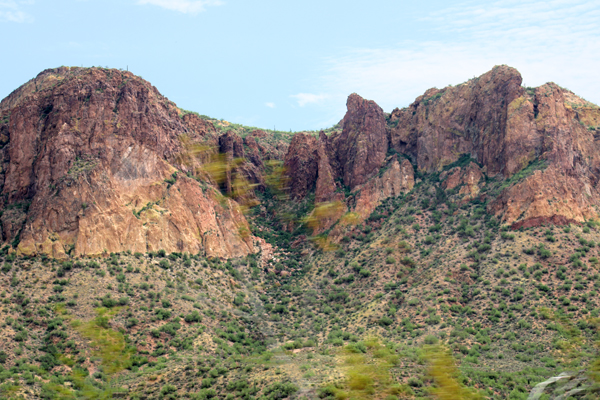 mountain scenery in Arizona