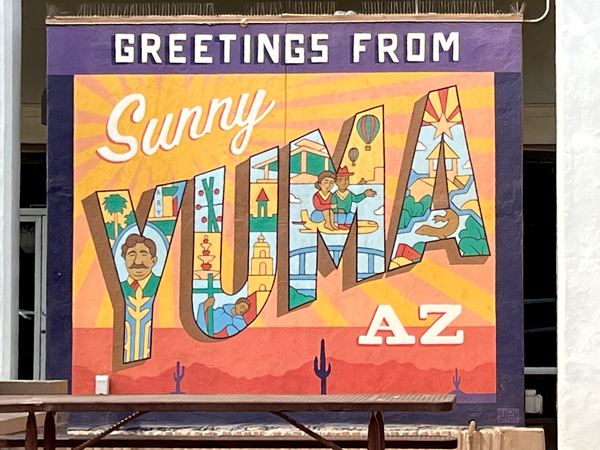 welcome to sunny Yuma AZ