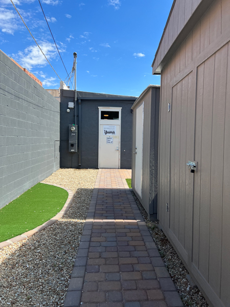 Yuma Arizona Visitor Information Center doorway