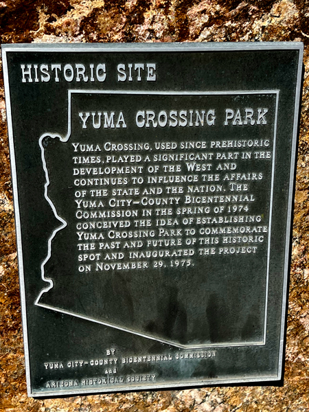 Historic Site Yuma Crossing Park
