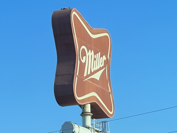 Miller Beer sign