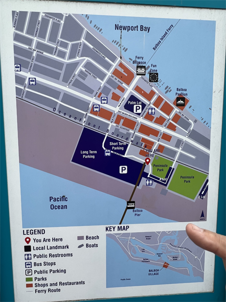 Newport Bay map