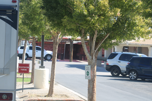 part of the hotel and registration office