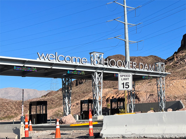 Hoover Dam Security Checkpoint