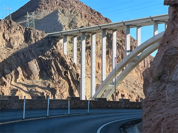 the Mike O'Callaghan-Pat Tillman Memorial Bridge