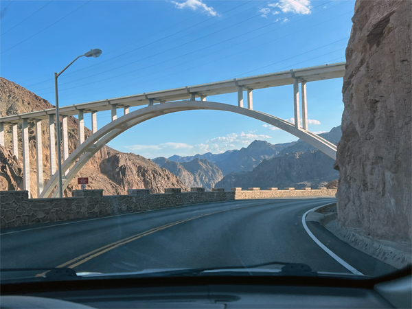 the Mike O'Callaghan-Pat Tillman Memorial Bridge