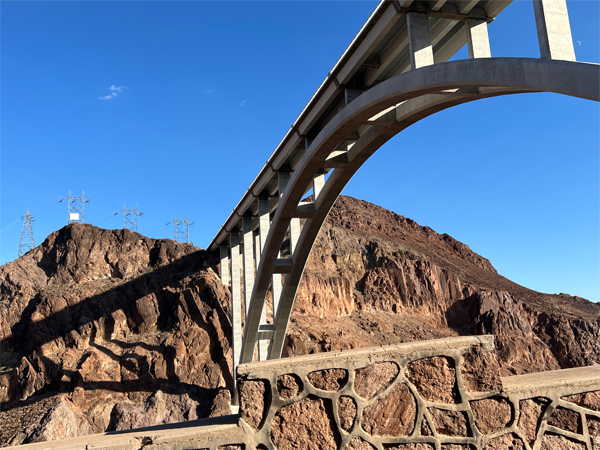 the Mike O'Callaghan-Pat Tillman Memorial Bridge