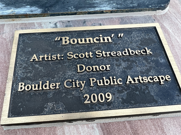 Bouncin sign
