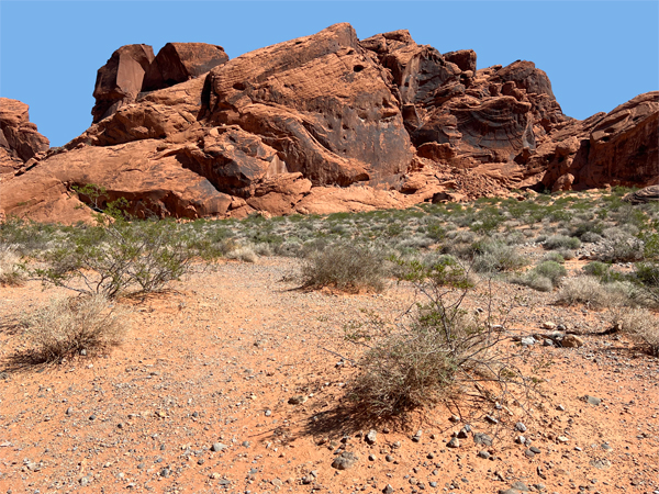 back side of The Natural Arch