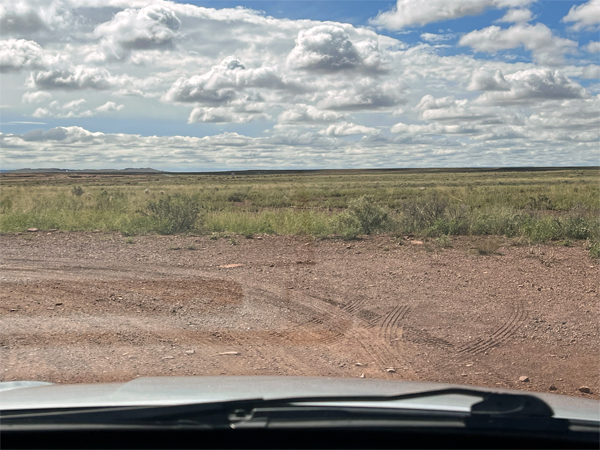 Meteor Crater Road scenery