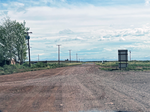 Meteor Crater Road scenery