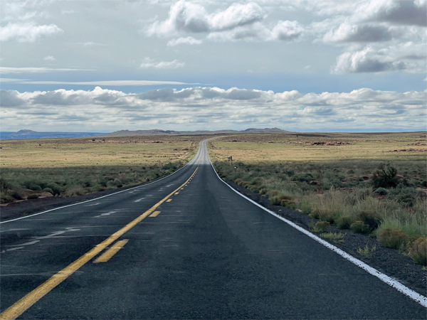 Meteor Crater Road scenery