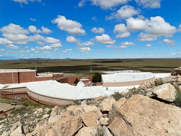 meteor crater building