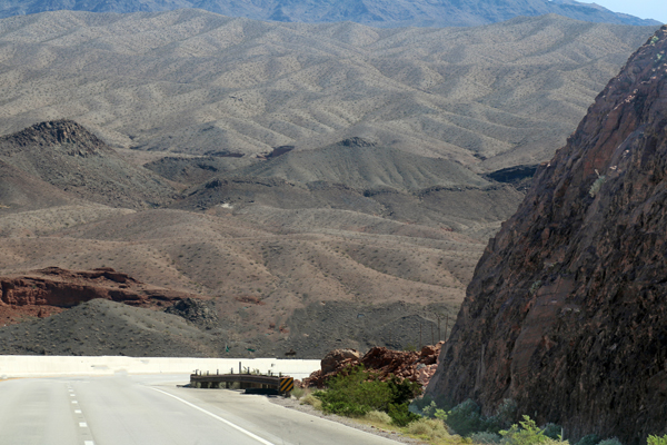 Beautiful mountains and curvy roads