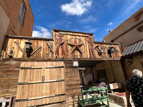 Lee Duquette in Winslow Arizona