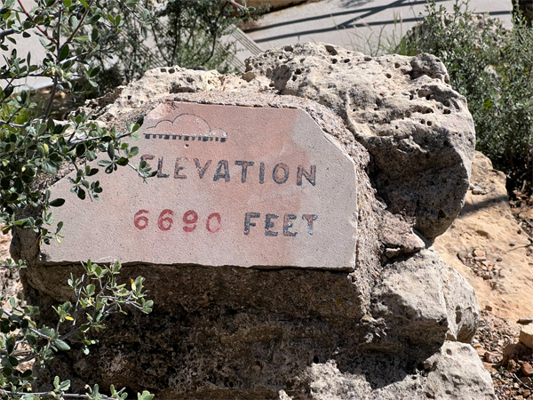 elevation 6690 feet