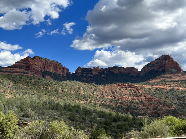 Scenery just before entering Sedona