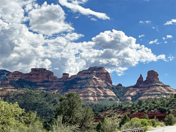 Scenery just before entering Sedona