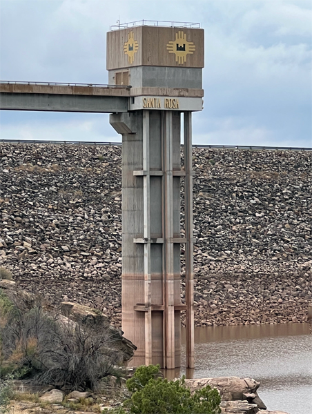 Santa Rosa Dam tower