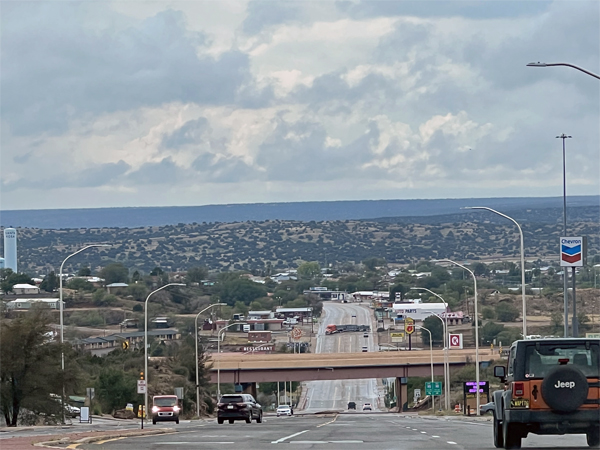 NM driving scenery