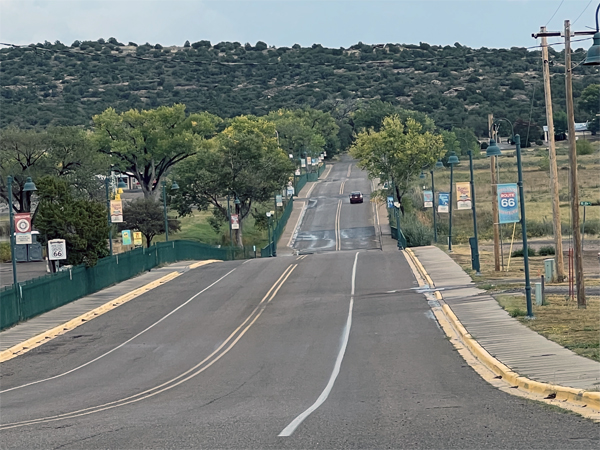 NM driving scenery