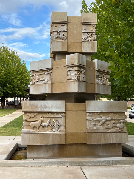 Route 66 monument