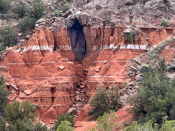 Palo Duro Canyon scenery 2022