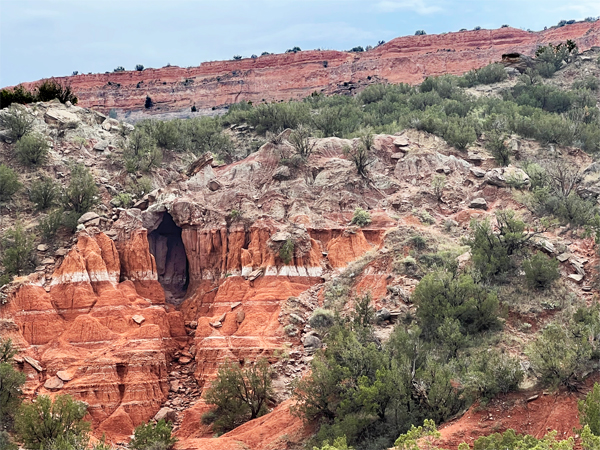 Palo Duro Canyon scenery 2022