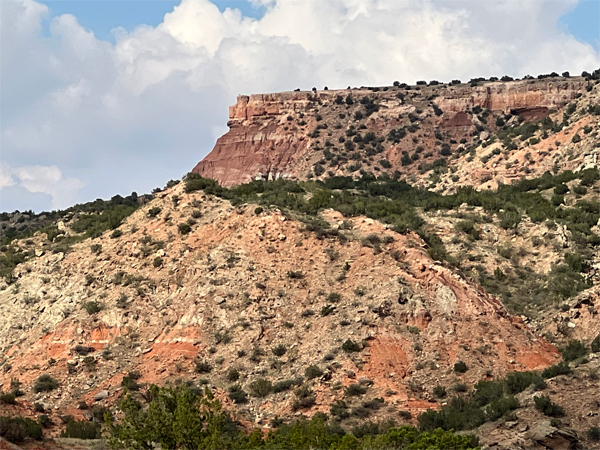 Palo Duro Canyon scenery 2022