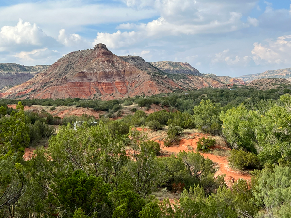 Palo Duro Canyon scenery 2022