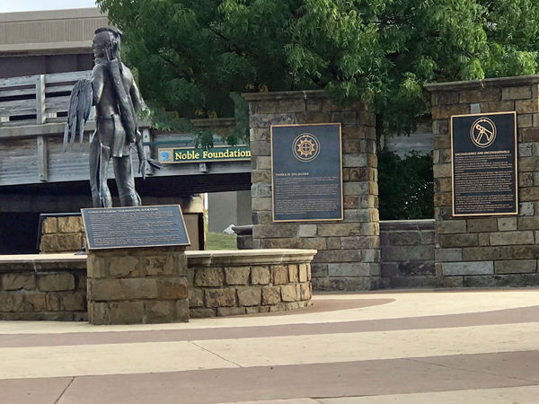 Chickasaw Warrior Statue