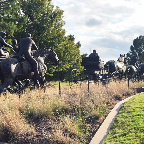 The Oklahoma Land Run of 1889 