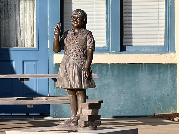 Girl Scout Statue