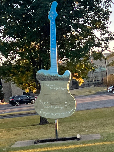 painted guitar