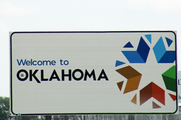 Welcome to Oaklahoma sign