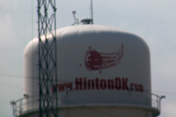 Hinton water tower