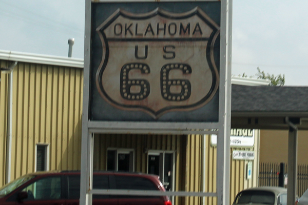 Oklahoma US 66 sign