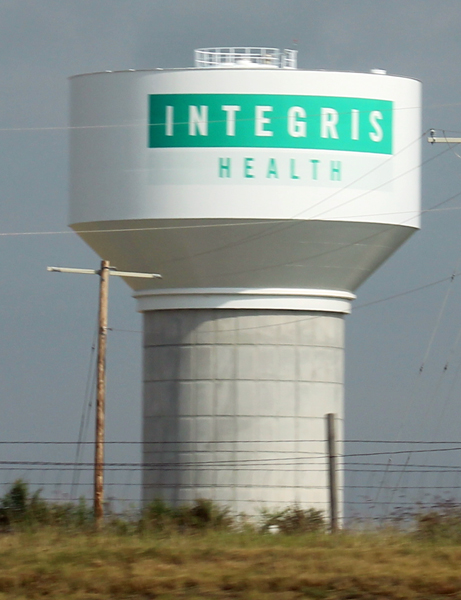 Integris Health water tower