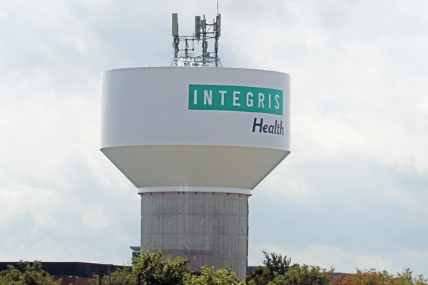 Integris Health water tower