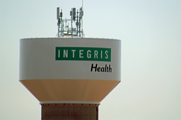 Integris Health water tower