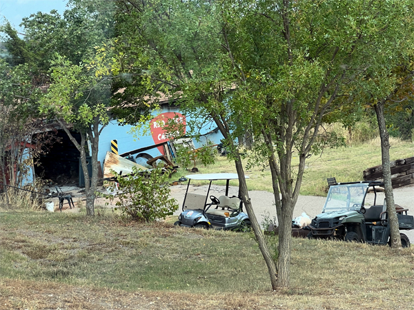 Scenery in the campground