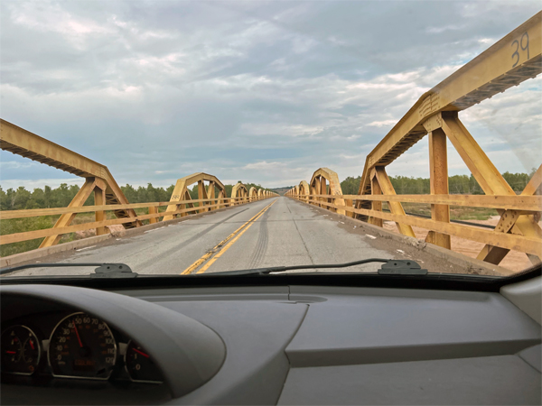 Pony Bridge in Geary OK