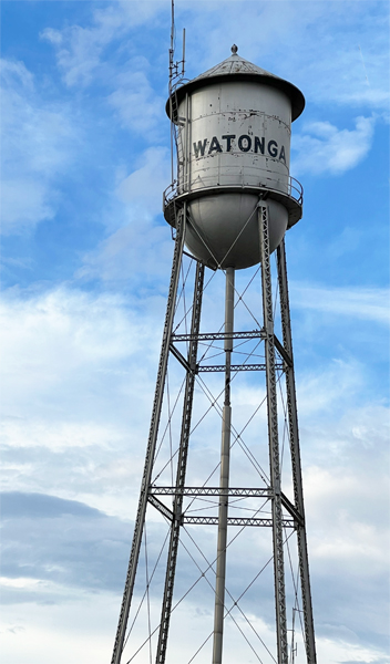 Watonga water tower